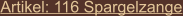 Artikel: 116 Spargelzange
